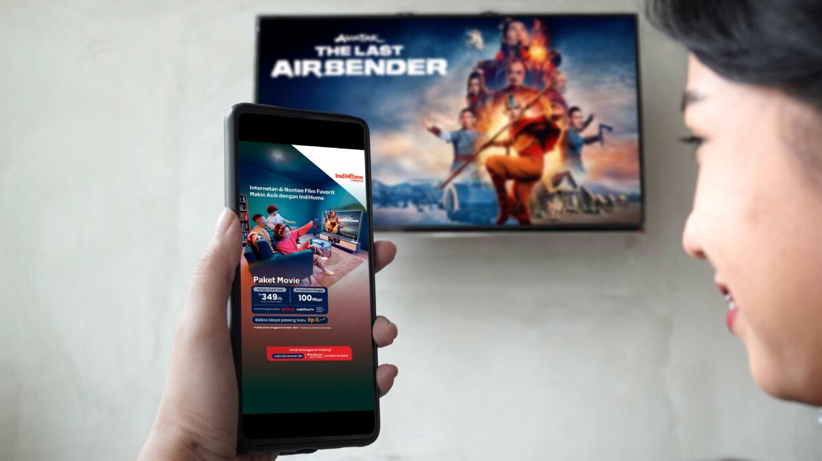 Telkomsel Hadirkan Pengalaman Hiburan Digital Di Rumah Dengan Indihome Paket Movie Terbaru
