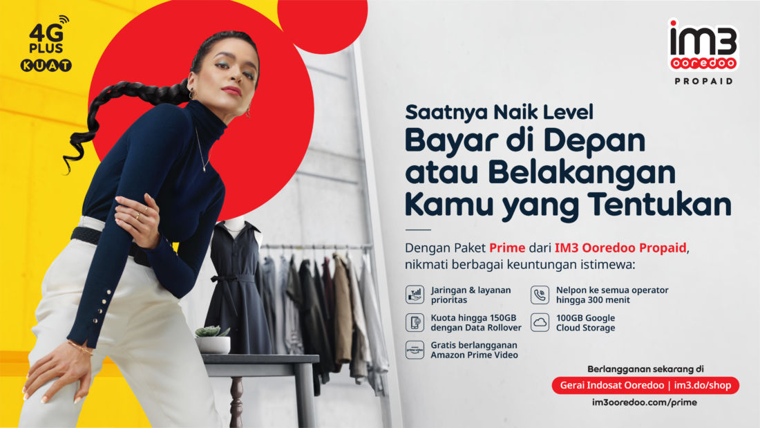 Indosat Ooredoo Hadirkan Prime Dari Im3 Ooredoo Propaid