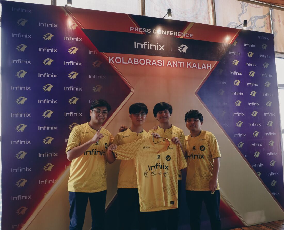 Infinix Jalin ‘Kolaborasi Anti Kalah’ Bersama Onic Esports