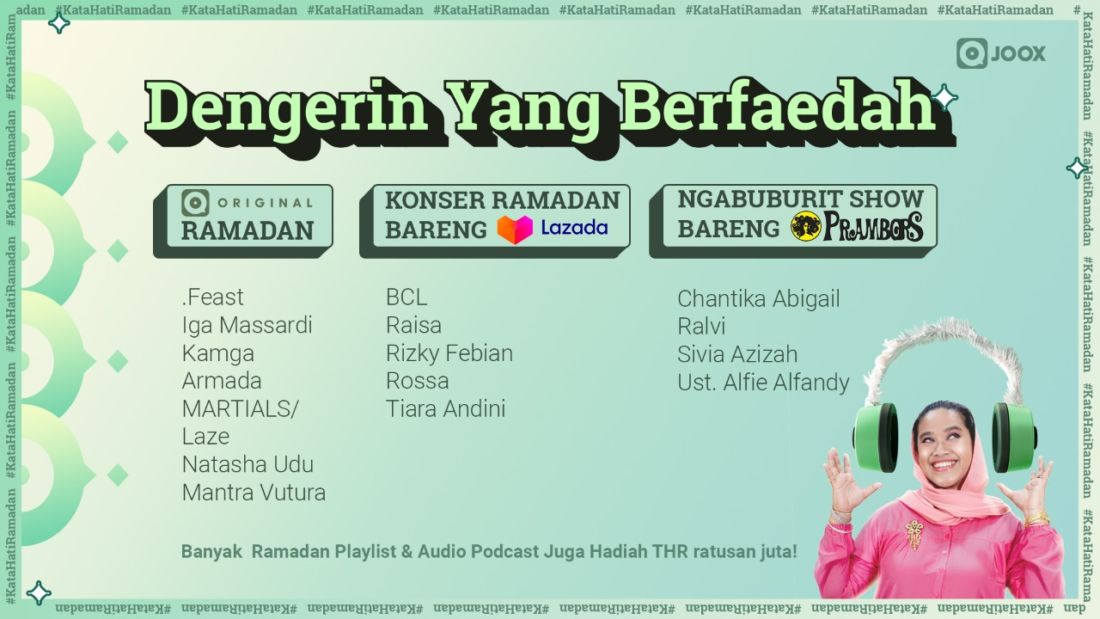 Joox Content Calendar Dengerin Yang Berfaedah