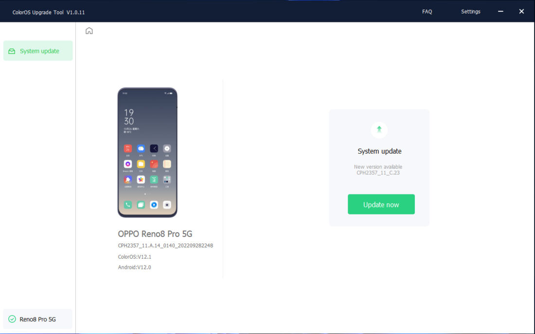 Cara Cek Update Coloros 13 Di Oppo Reno8 Series