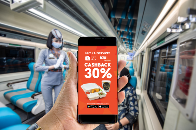 Shopeepay Sediakan Pembayaran Qris Di Dalam Kereta Api