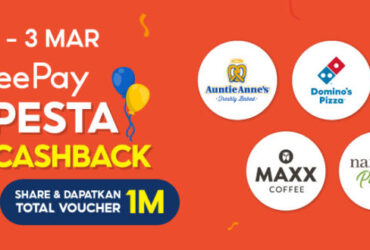 Promo Shopeepay Lewat 3.3 Bawa Pesta Cashback Shopeepay