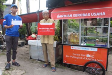 Shopeepay Gandeng Kitabisa.com Untuk Berbagi Melalui Gerobak Usaha