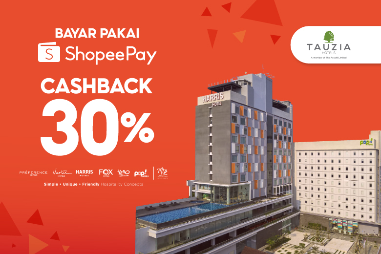 Shopeepay Dan Tauzia Hotels Sediakan Non Tunai Di Industri Pariwisata