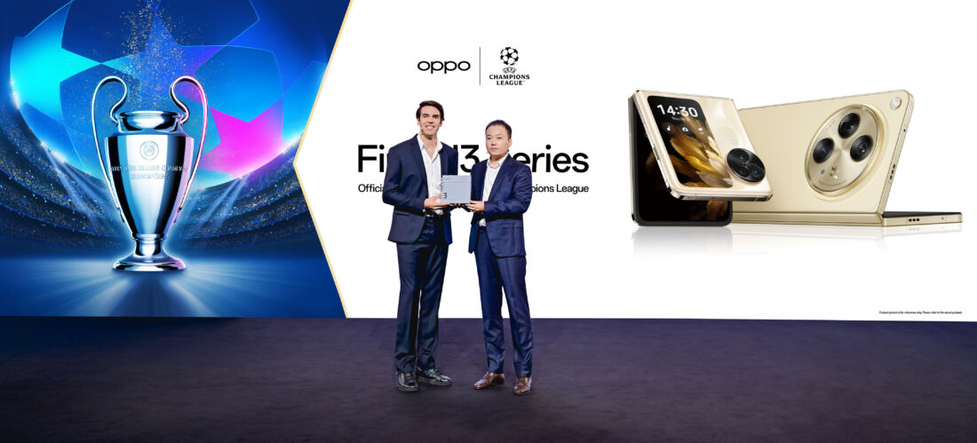 Oppo Find N3 Series Jadi Smartphone Resmi Ajang Uefa Champions League