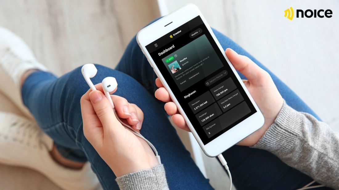 Noice Ajak Kreator Lokal Unjuk Bakat Lewat Kelas Podcast Gratis