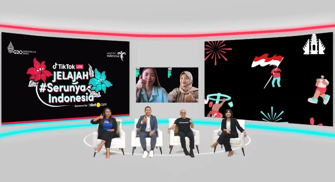 Jelajah #Serunyaindonesia Dihelat Tiktok Jelang Hari Kemerdekaan