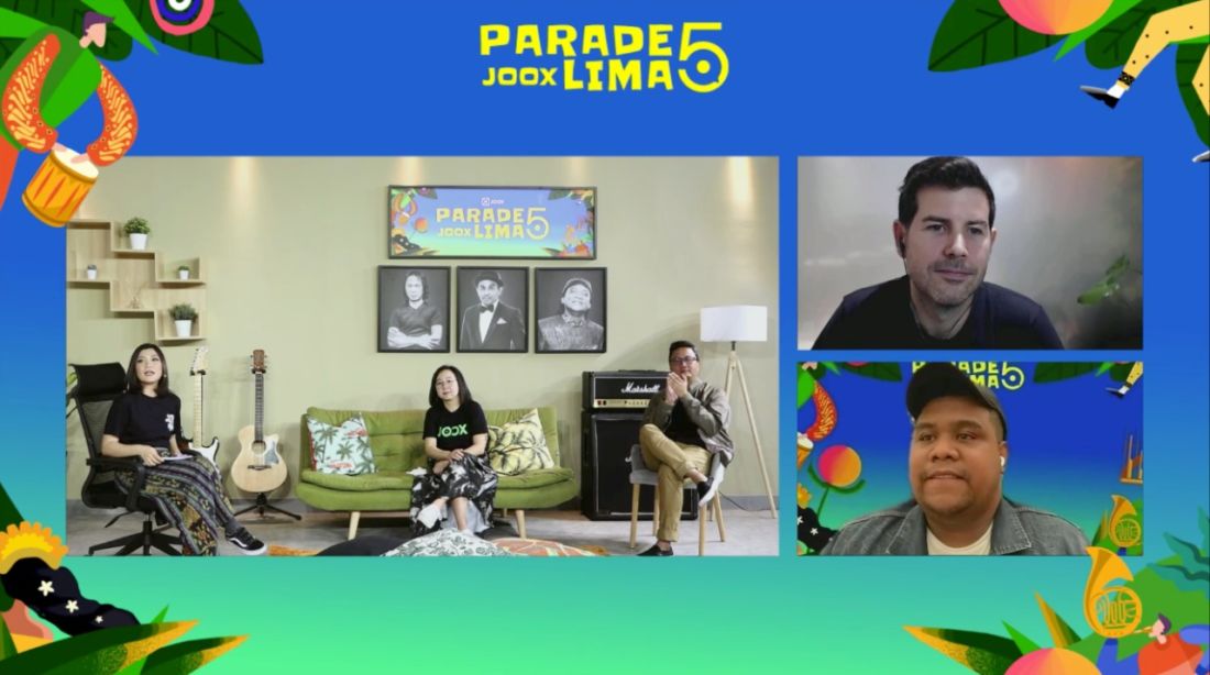 Konferensi Pers Virtual Joox 5Th Anniversary Parade Joox Lima