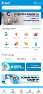 Laman Depan Blibli