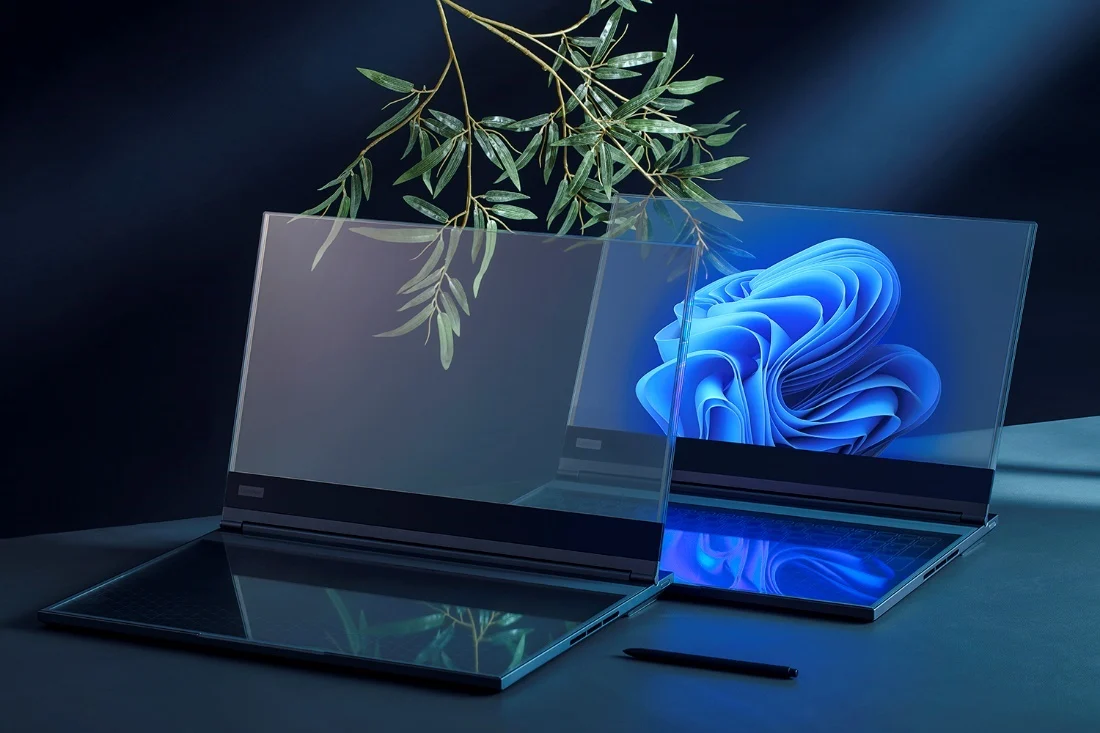 Lenovo Pamerkan Laptop Thinkbook Layar Transparan Di Mwc 2024