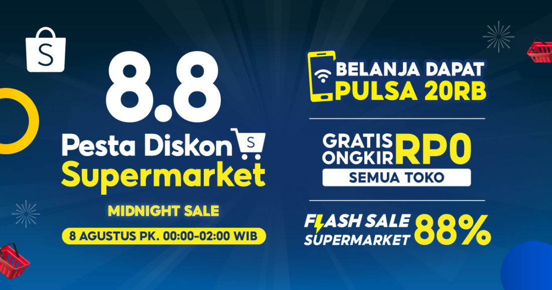 Pesta Diskon Supermarket