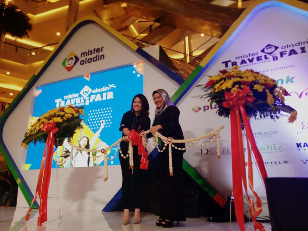 Mister Aladin Bagikan Tiket Hotel Dan Pesawat Di Travel Fair