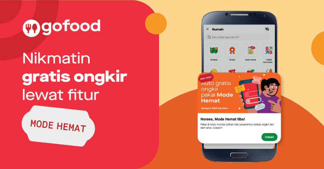 Gofood Luncurkan Fitur Mode Hemat