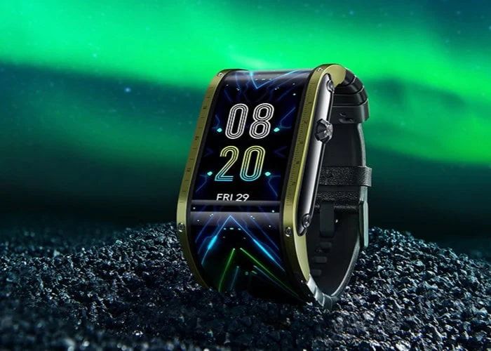 Nubia Watch Flexible Display Smartwatch Hits Kickstarter From 179 Geeky Gadgets