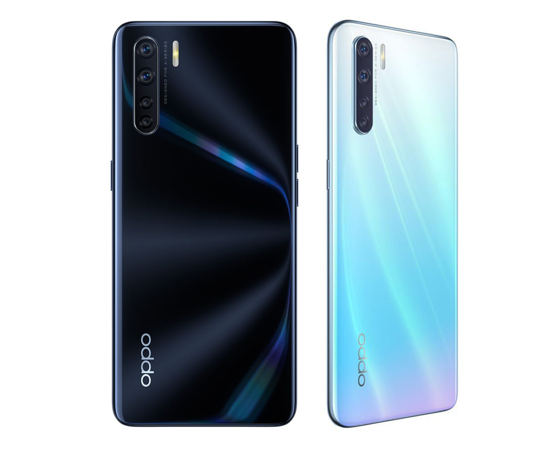 Oppo A91 Black White