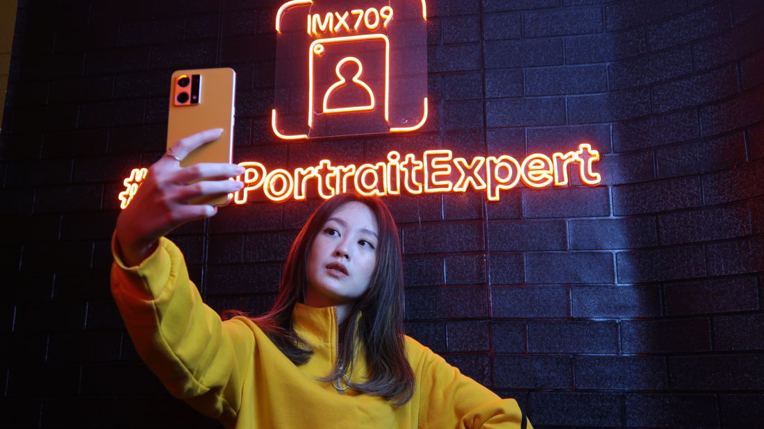 Fitur Bokeh Flare Portrait Oppo