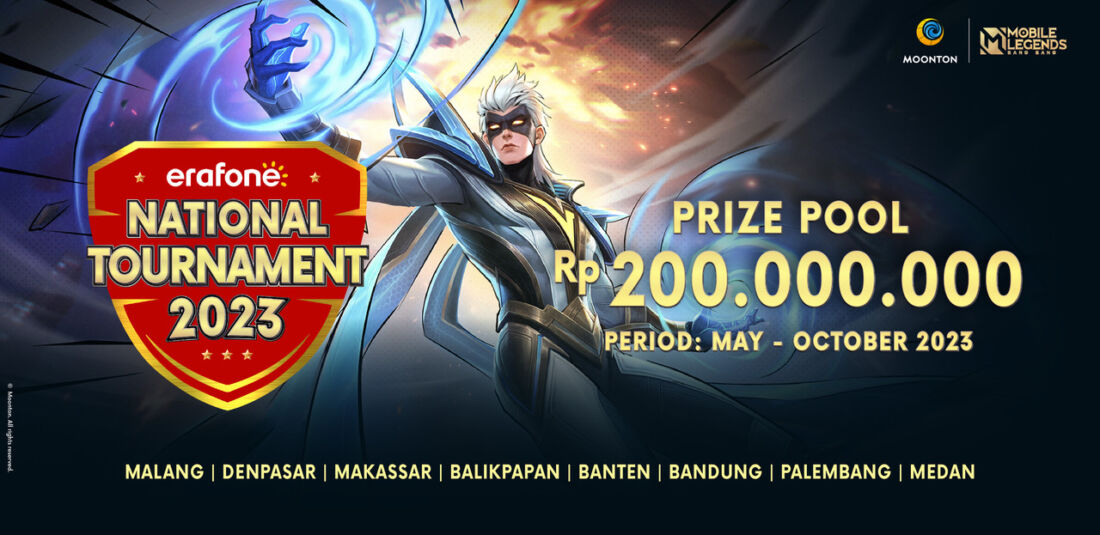 Erajaya Digital Gelar Turnamen Nasional Mobile Legends