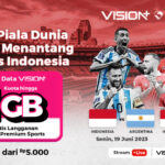 Paket Data Smartfren Vision+ Bikin Streaming Timnas Indonesia Vs Argentina Makin Mudah