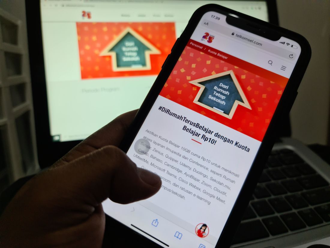 Paket Kuota Belajar Telkomsel 10Gb Hanya Rp 10.000!