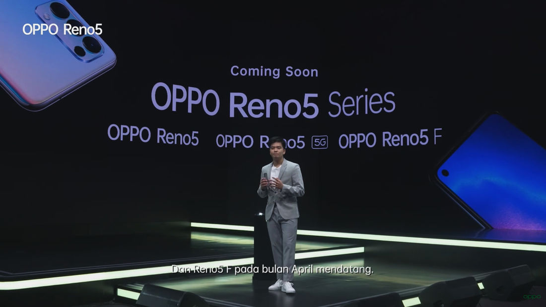Oppo Kabarkan Bakal Rilis Seri Reno5 F Di Bulan Maret 2021