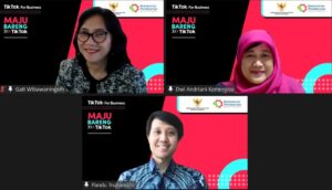 Pembicara Media Briefing Program Majubarengtiktok
