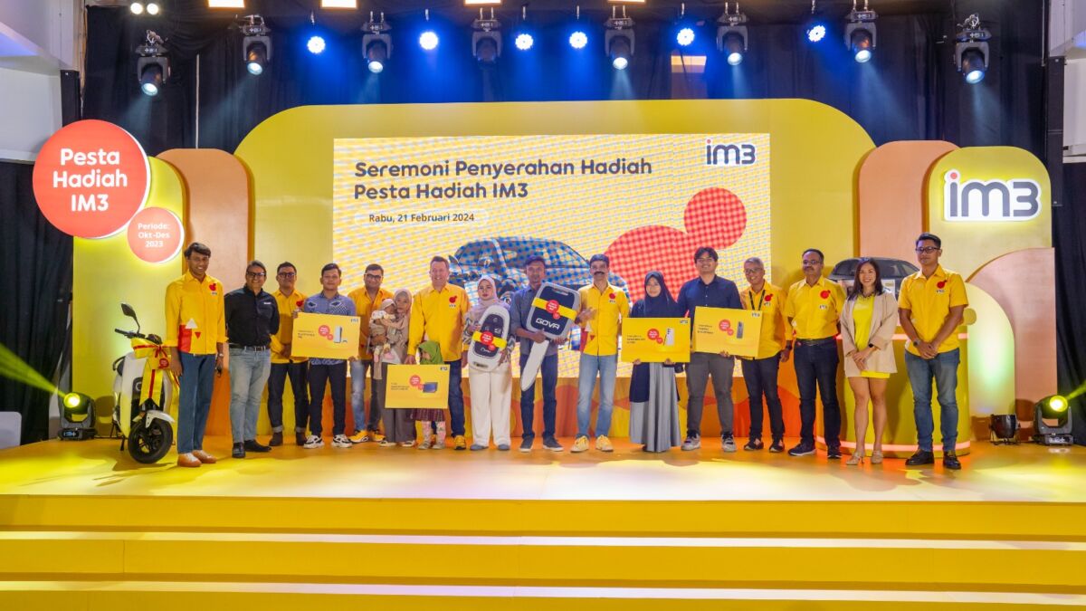 Im3 Gelar Seremoni Penyerahan Hadiah Pemenang Program Pesta Hadiah Im3