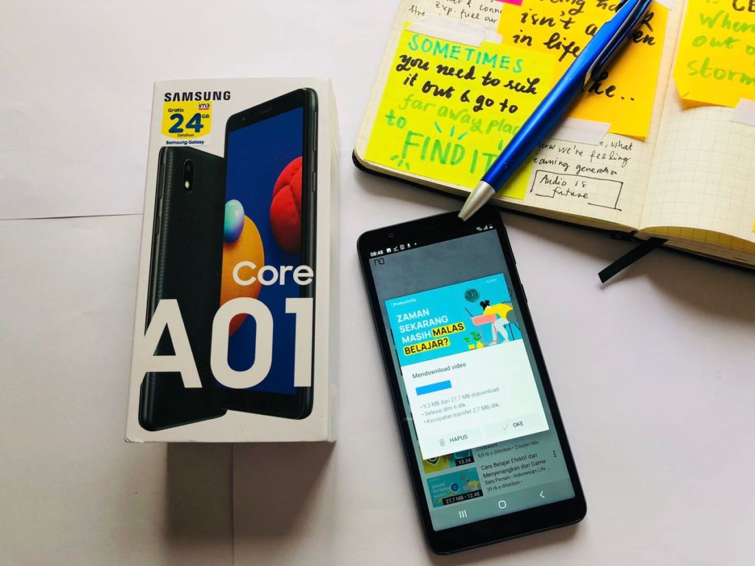 Photo 4 A01 Core Youtube Go 1