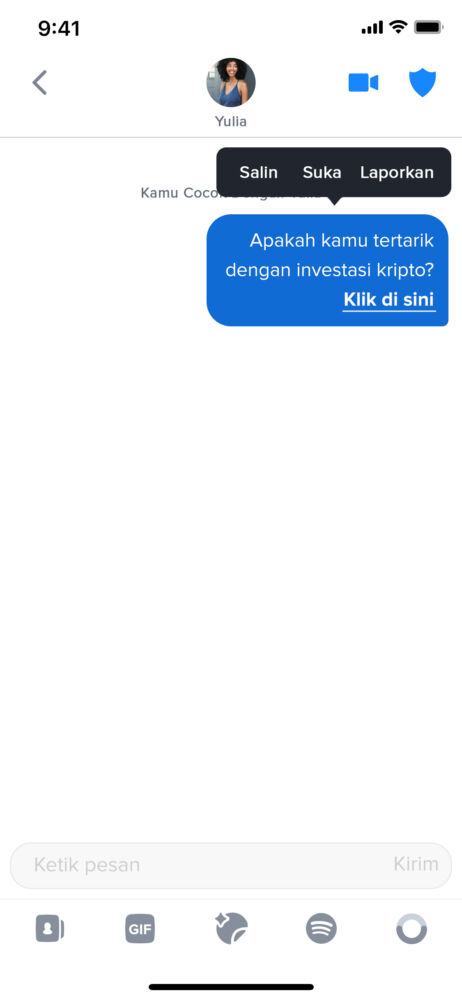 Fitur Keamanan Tinder