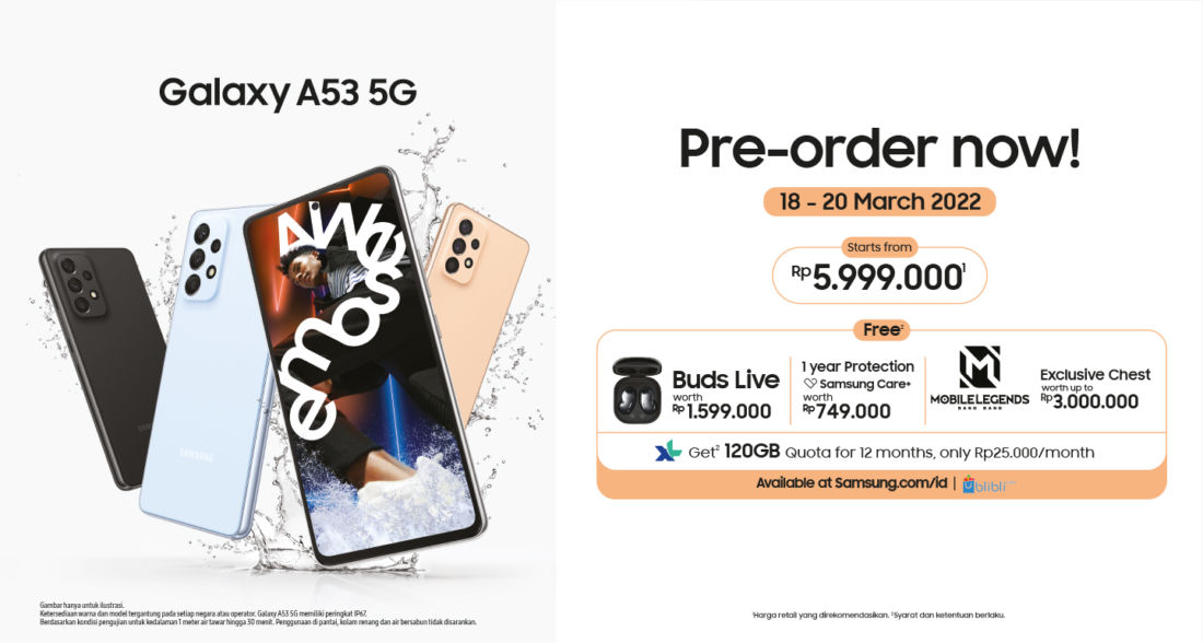 Harga Galaxy A53 5G
