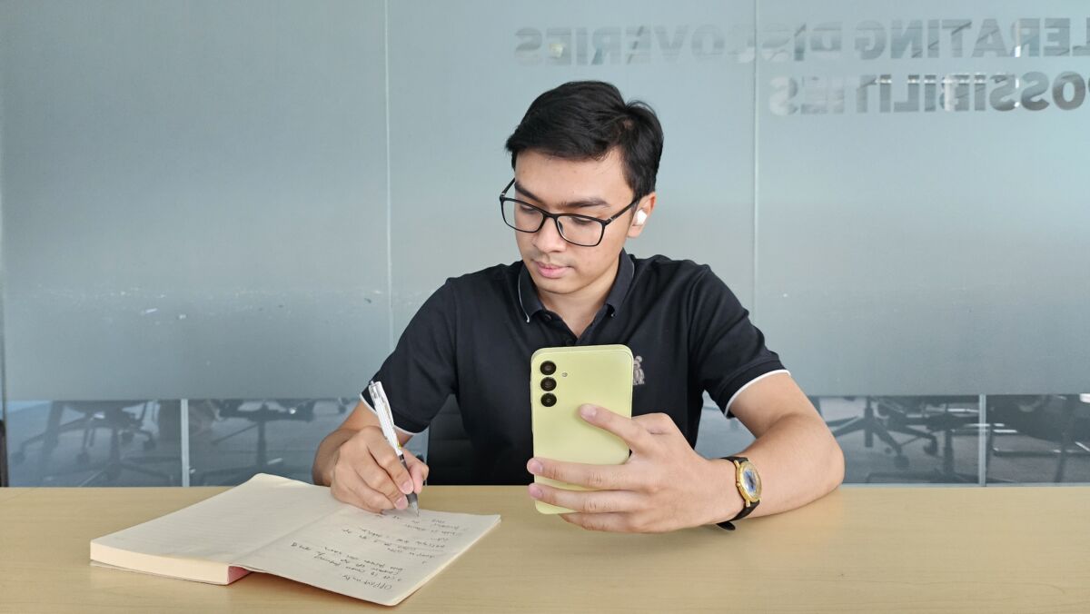 Tips Produktif Di Awal Tahun Dengan Samsung Galaxy A15