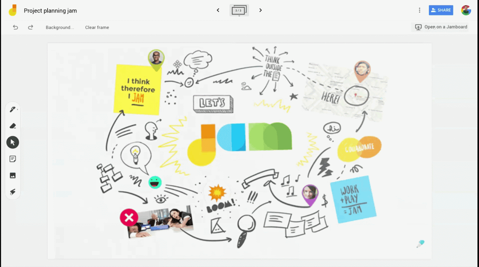 G Suite Updates Blog: Edit And Open Jams On Jamboard More Easily