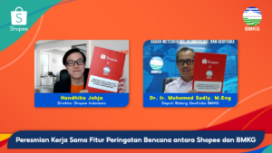 Proses Mou Signing Virtual Shopee Dan Bmkg