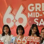 Member Jkt48 Dalam Acara Konferensi Pers Shopee 6.6 Mid-Year Sale Di Jakarta