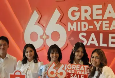 Member Jkt48 Dalam Acara Konferensi Pers Shopee 6.6 Mid-Year Sale Di Jakarta