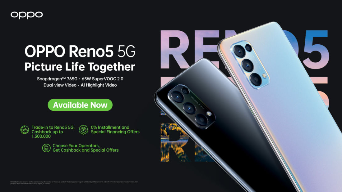 Reno5 5G Resmi Dijual Perdana Di Indonesia