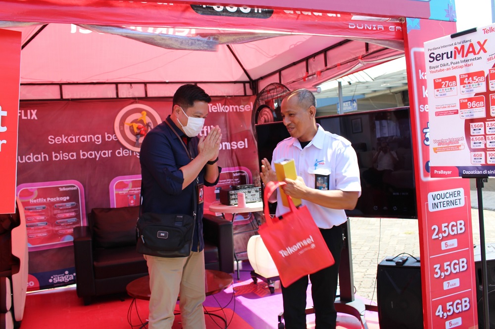 Trafik Layanan Data Telkomsel