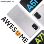 Samsung Hadirkan Galaxy A51 Dan A71 Haze Crush Silver