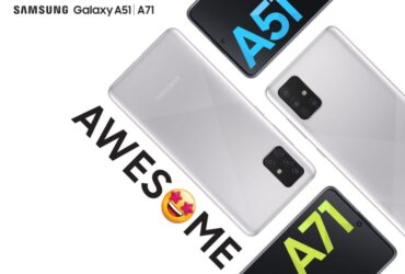 Samsung Hadirkan Galaxy A51 Dan A71 Haze Crush Silver