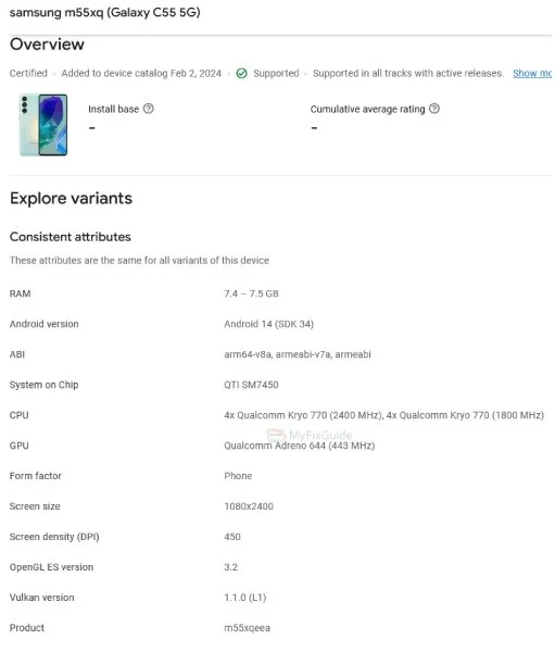 Galaxy C Series
