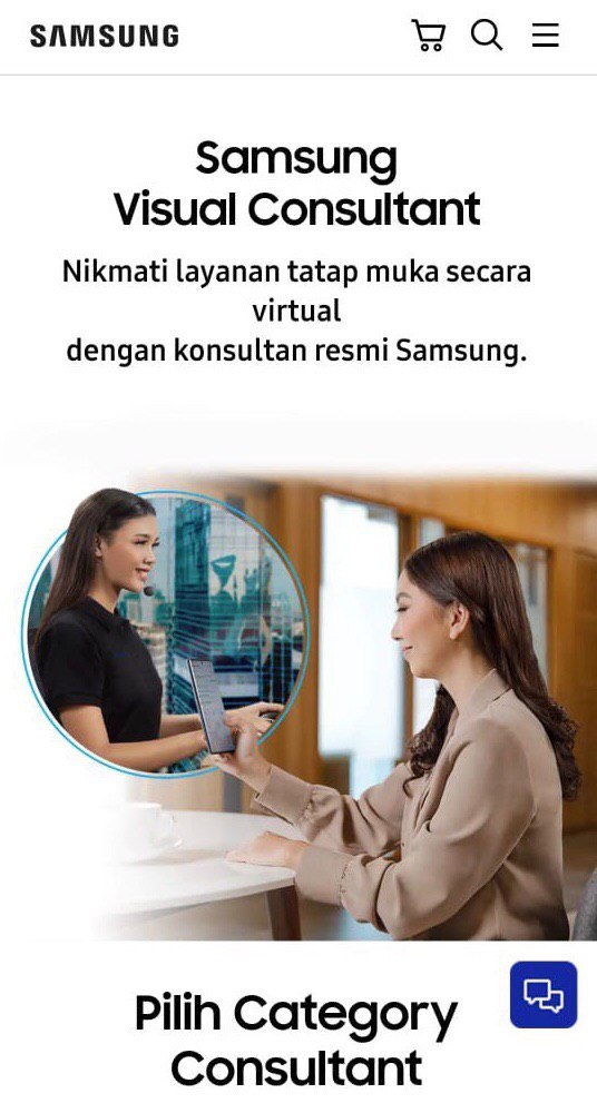 Samsung Visual Consultant Step 1