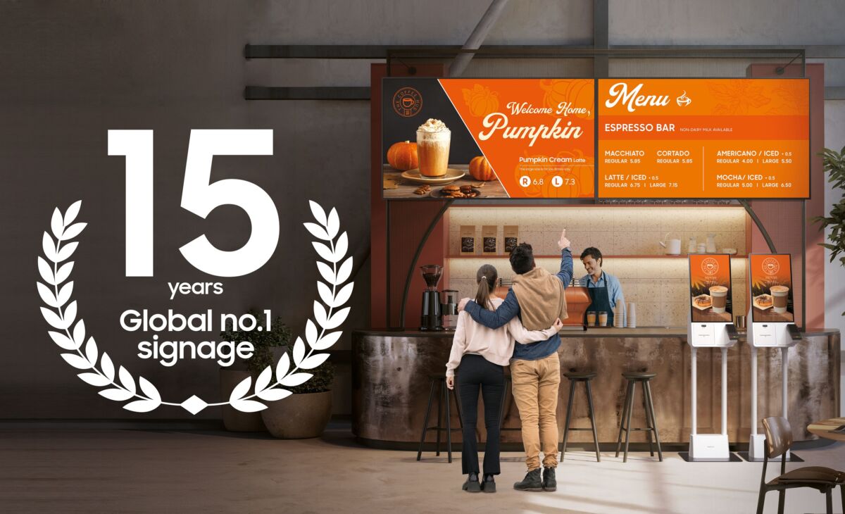 Samsung Dominasi Pasar Digital Signage 15 Tahun Berurutan!