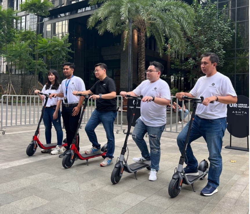 Erajaya Active Lifestyle Hadirkan Elektrik Ninebot Kickscooter D Series