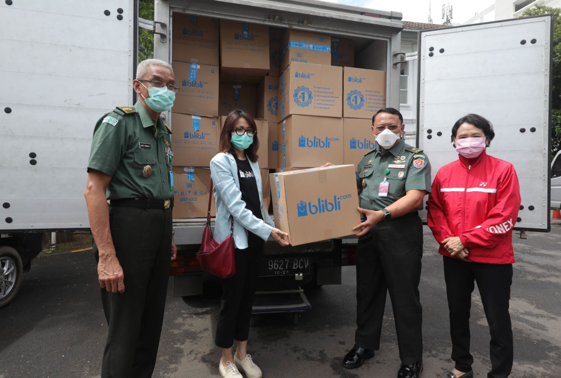 Seremoni Penyerahan Donasi Blibli Kepada Rspad Gatot Subroto 2