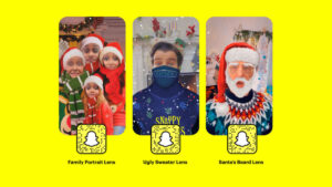 Snapchat Holiday Lenses Hero Image