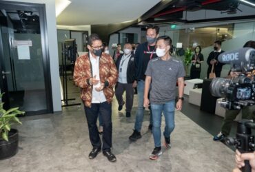 Sandiaga Uno Kunjungi Kantor Bukalapak