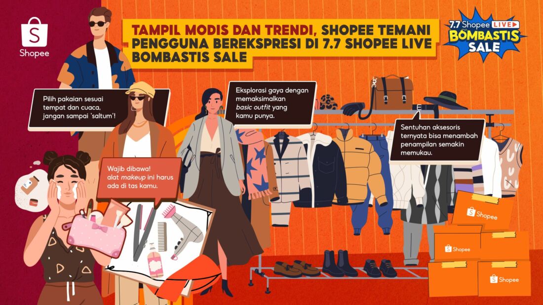Tips Tampil Modis Dan Trendi Ala Shopee