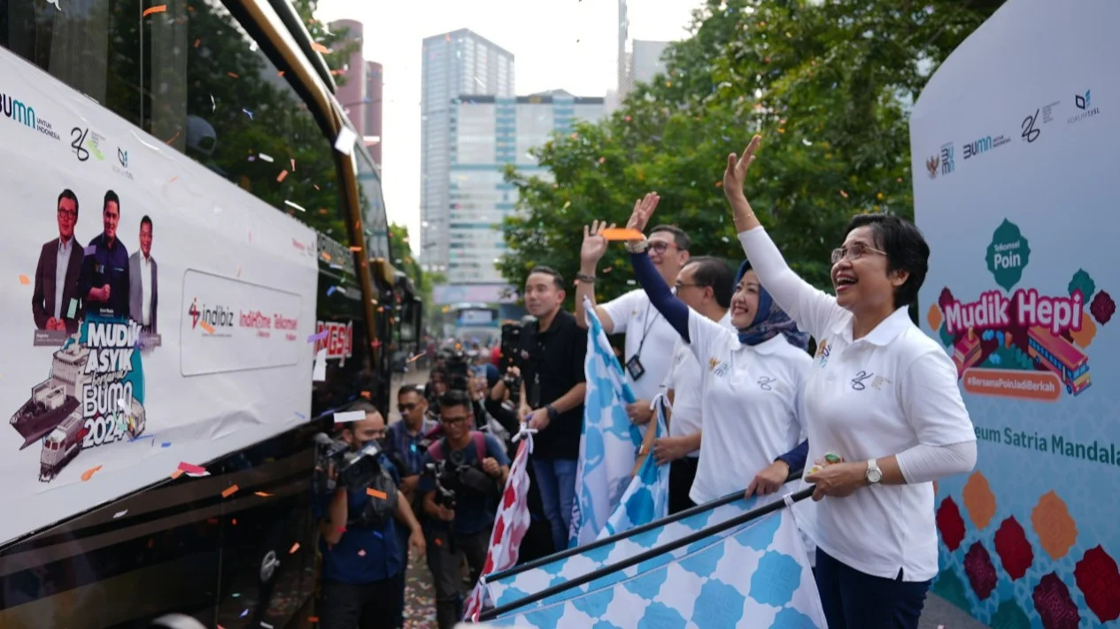 Telkom Indibiz Berikan Armada Gratis Untuk Pemudik Di Museum Satria Mandala