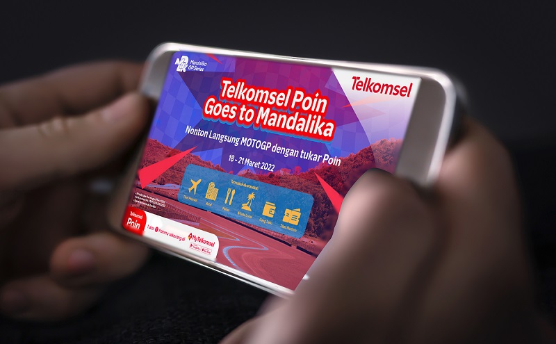 Telkomsel Ajak Pelanggan Nonton Motogp Mandalika.