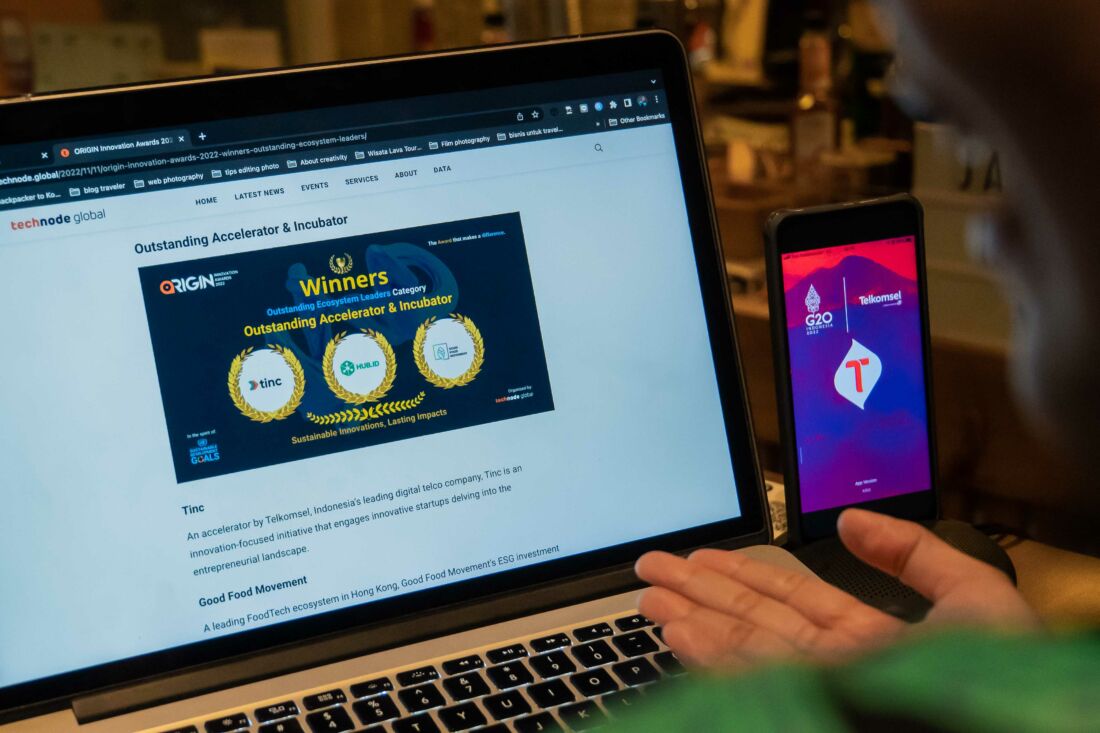 Tinc Telkomsel Raih Penghargaan Origin Innovation Awards 2022